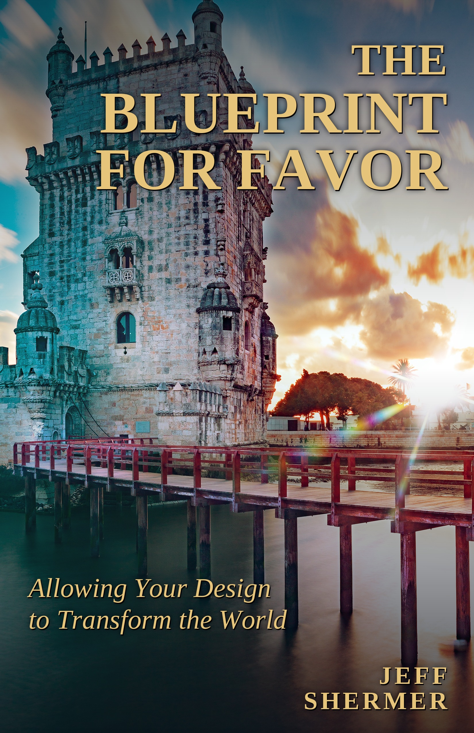 The Blueprint for Favor — book cover by Jeff Shermer